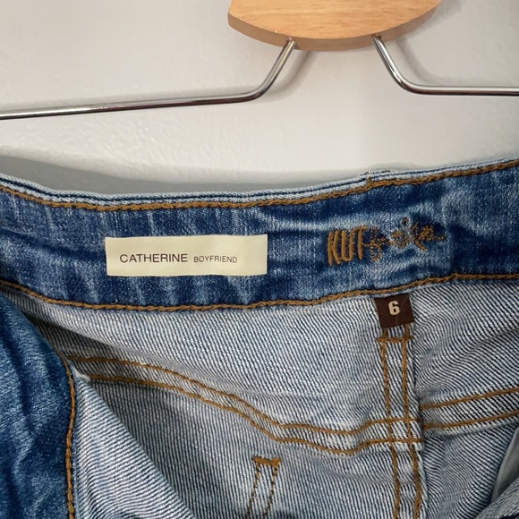 KUT from the Kloth Ripped “Catherine Boyfriend” Jean - Picture 5 of 11
